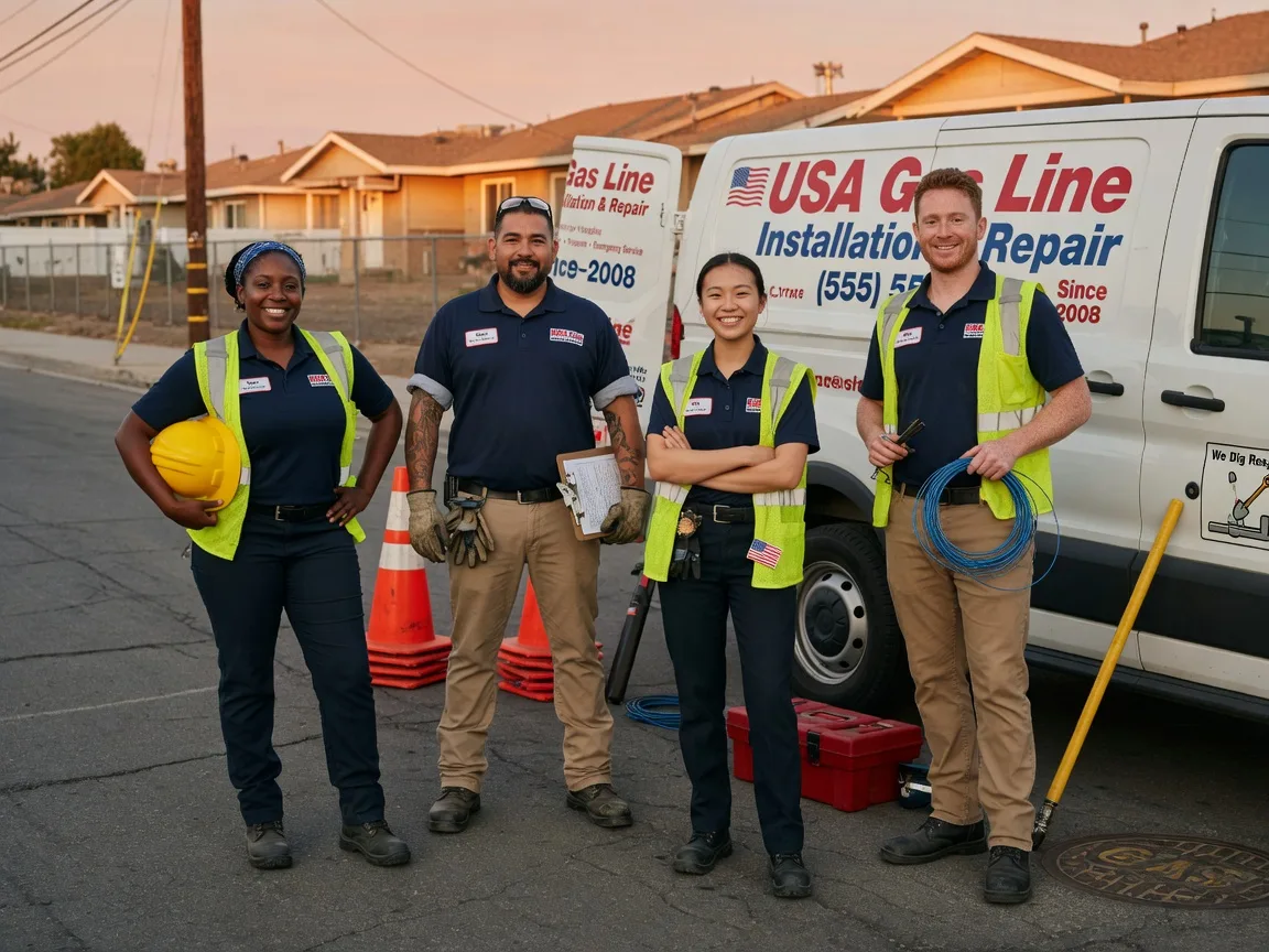 Gas Line Installation company in Reedsville, WI
